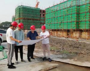 戰(zhàn)高溫，斗酷暑！市北31-2地塊房票房項目提前完成地下室結頂！